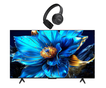Telewizor TCL 55P7K 55" 4K QLED Google TV + Tune 520BT Czarny